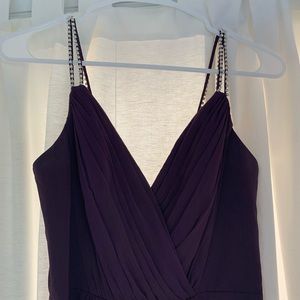 Plum Purple Gown